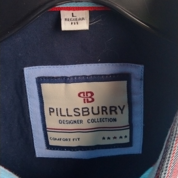 5S2.  Pillsburry button down(mens) - Picture 2 of 3